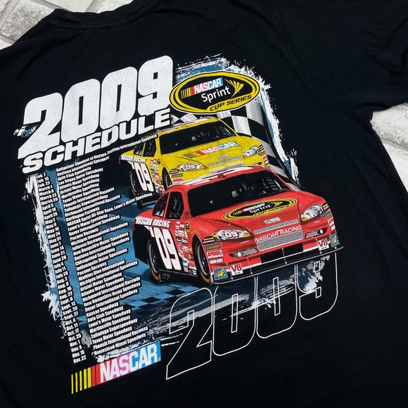 NASCAR 2009 Sprint Series Schedule T-Shirt - Picture 4 of 5